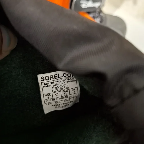 Sorel Disney Frozen Toddler Snow Boots size 8 - Picture 3 of 5